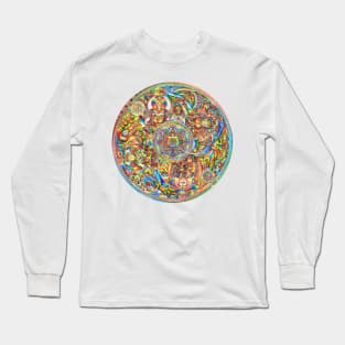 Mandala BUDDHA Long Sleeve T-Shirt